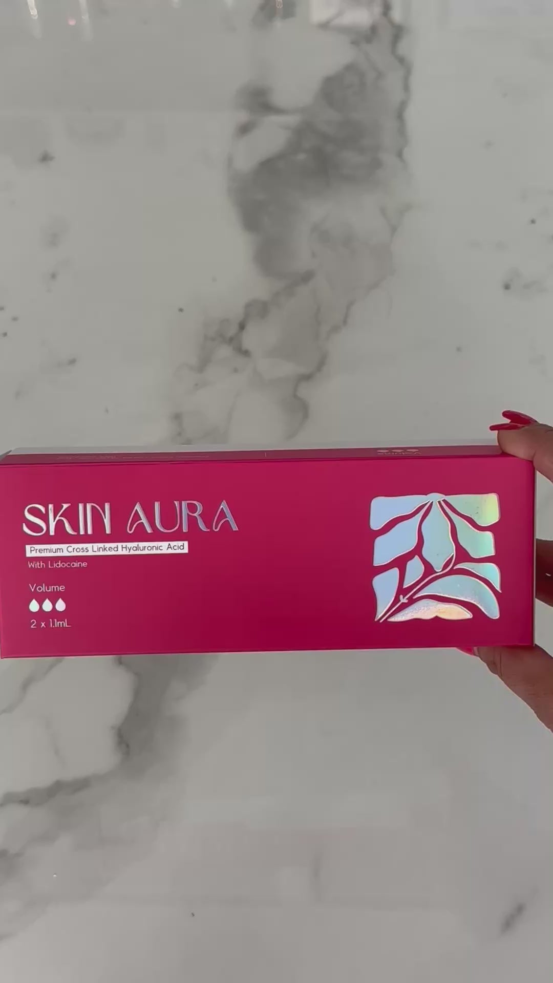 Ladda video: Skin Aura Filler Volume 2x1 ml Lidocaine