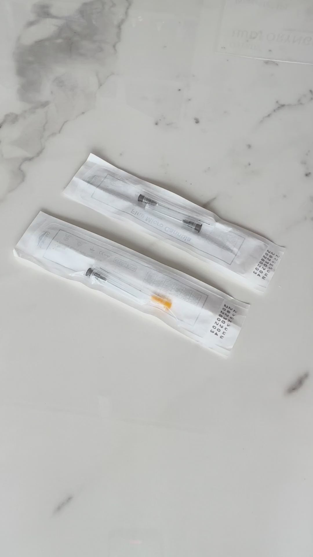 Load video: Cannula 22G 50mm - 20 pack